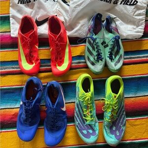 Nike and New Balance Athletic Shoes Set